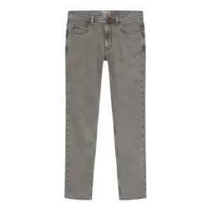 Pantaloni Uomo a 5 tasche Délavé Sandown denim grigio