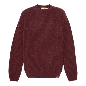 Maglione Uomo in filato pesante Bordeaux