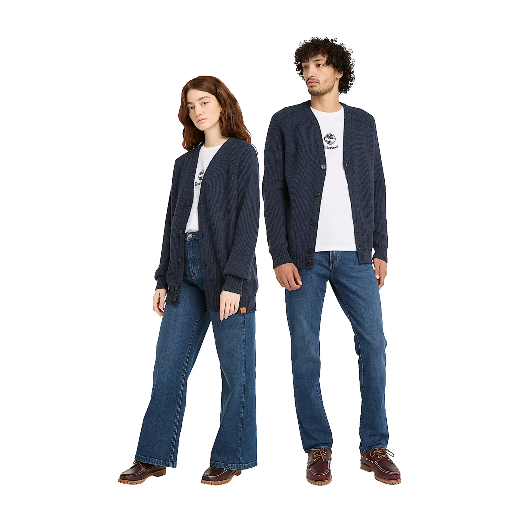 Cardigan Unisex Phillips Brook Blu scuro - immagine 6