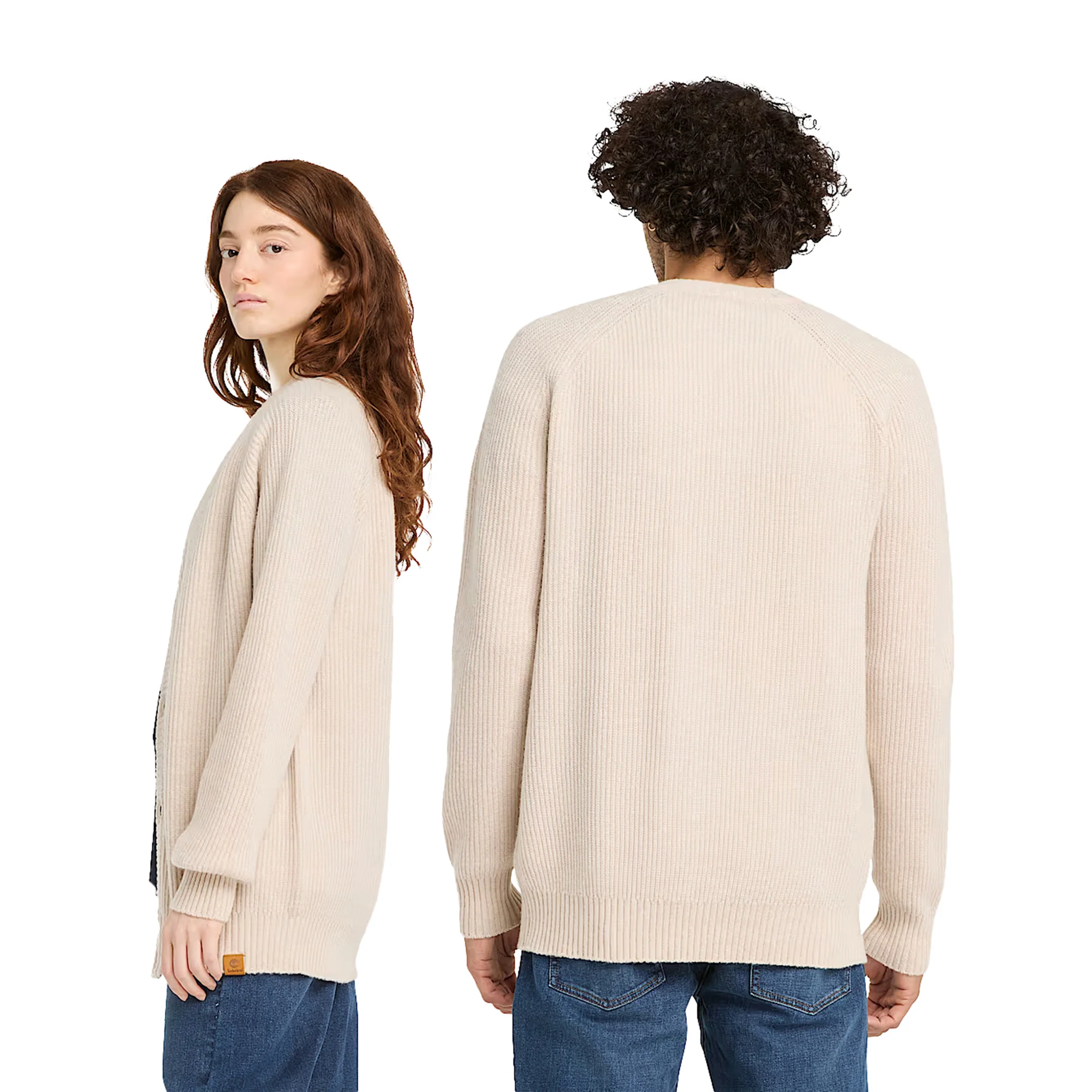 Cardigan Unisex Phillips Brook Beige - immagine 4