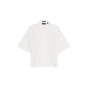 Camicia Donna a maniche corte Bianco