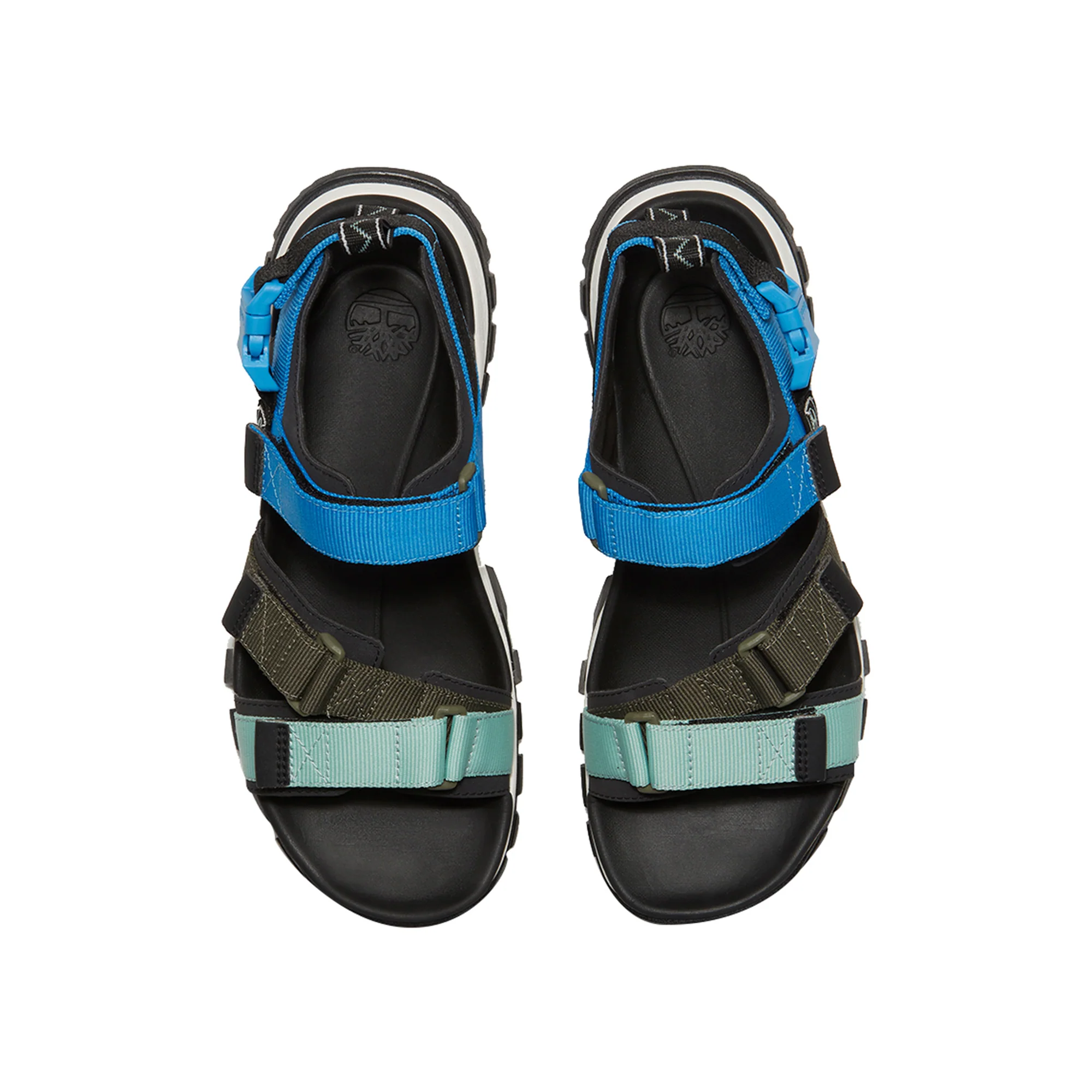 Sandali Uomo Garrison Trail Nero e Blu - immagine 3