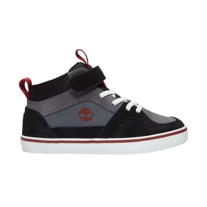 Sneakers Junior Stone Jump Velcro Grigia