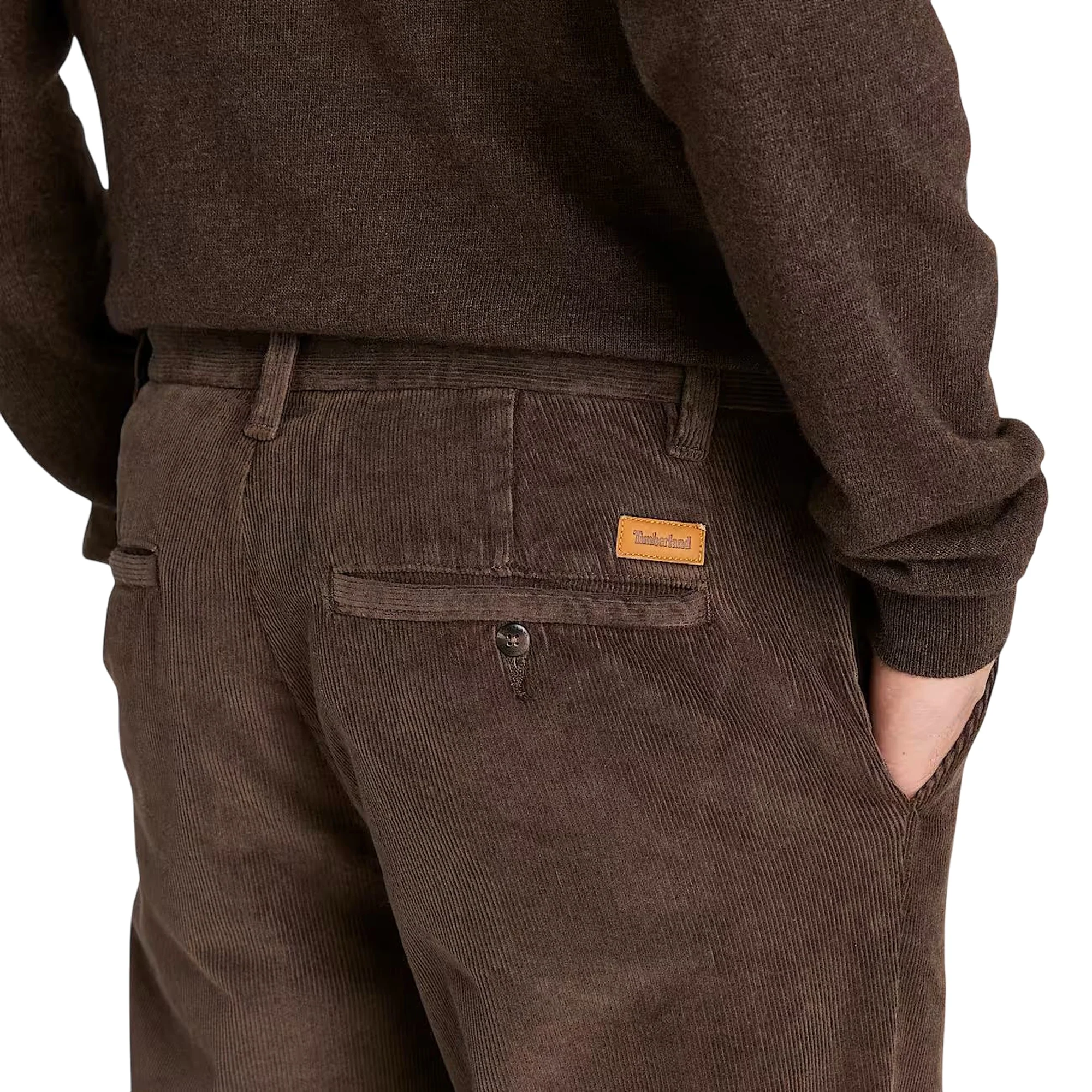 Pantaloni Uomo Claremont in velluto a coste Marrone - immagine 5