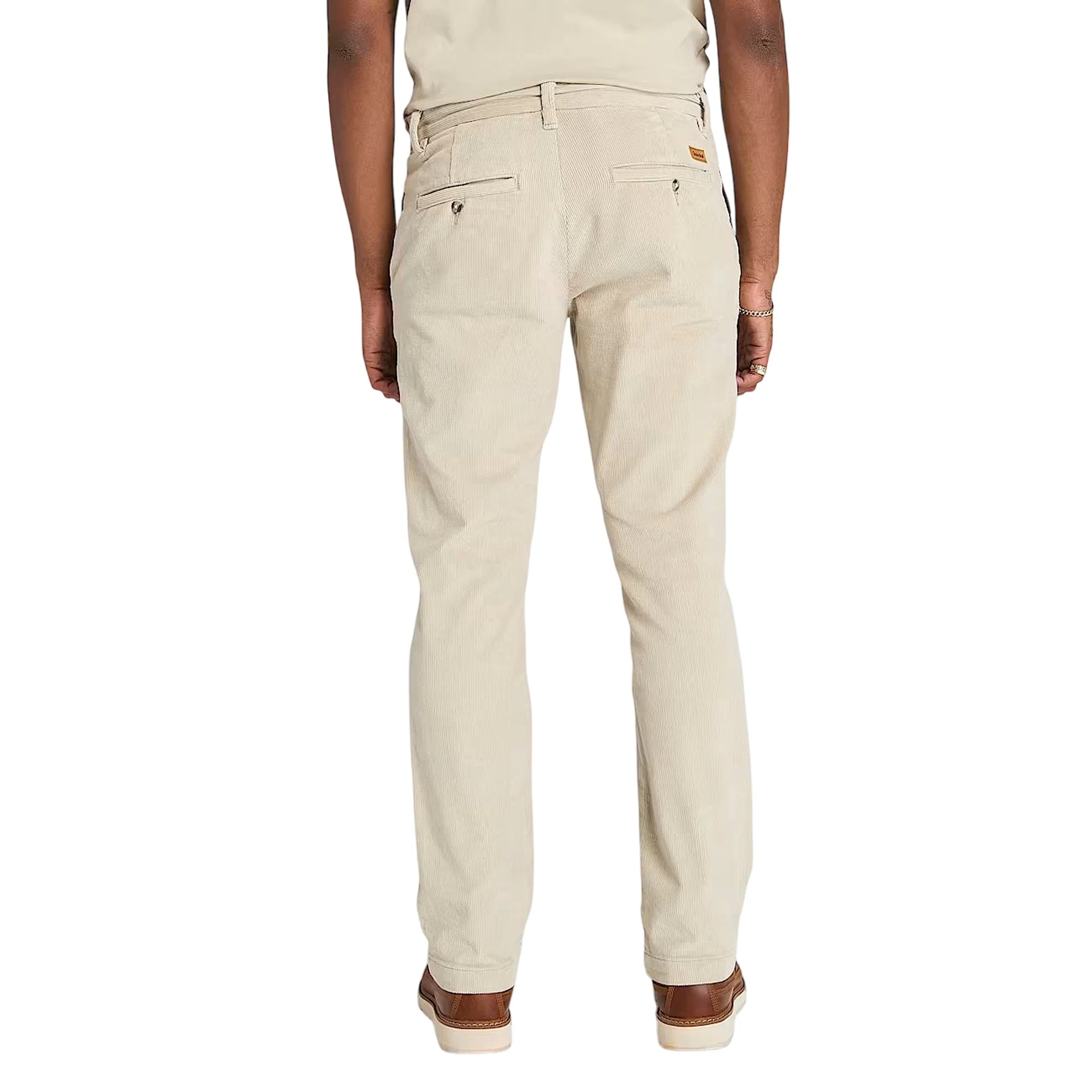 Pantaloni Uomo Claremont in velluto a coste Beige - immagine 4