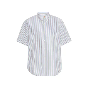 Camicia Uomo a righe con maniche corte