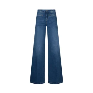 Jeans flare Donna con inserto elastico