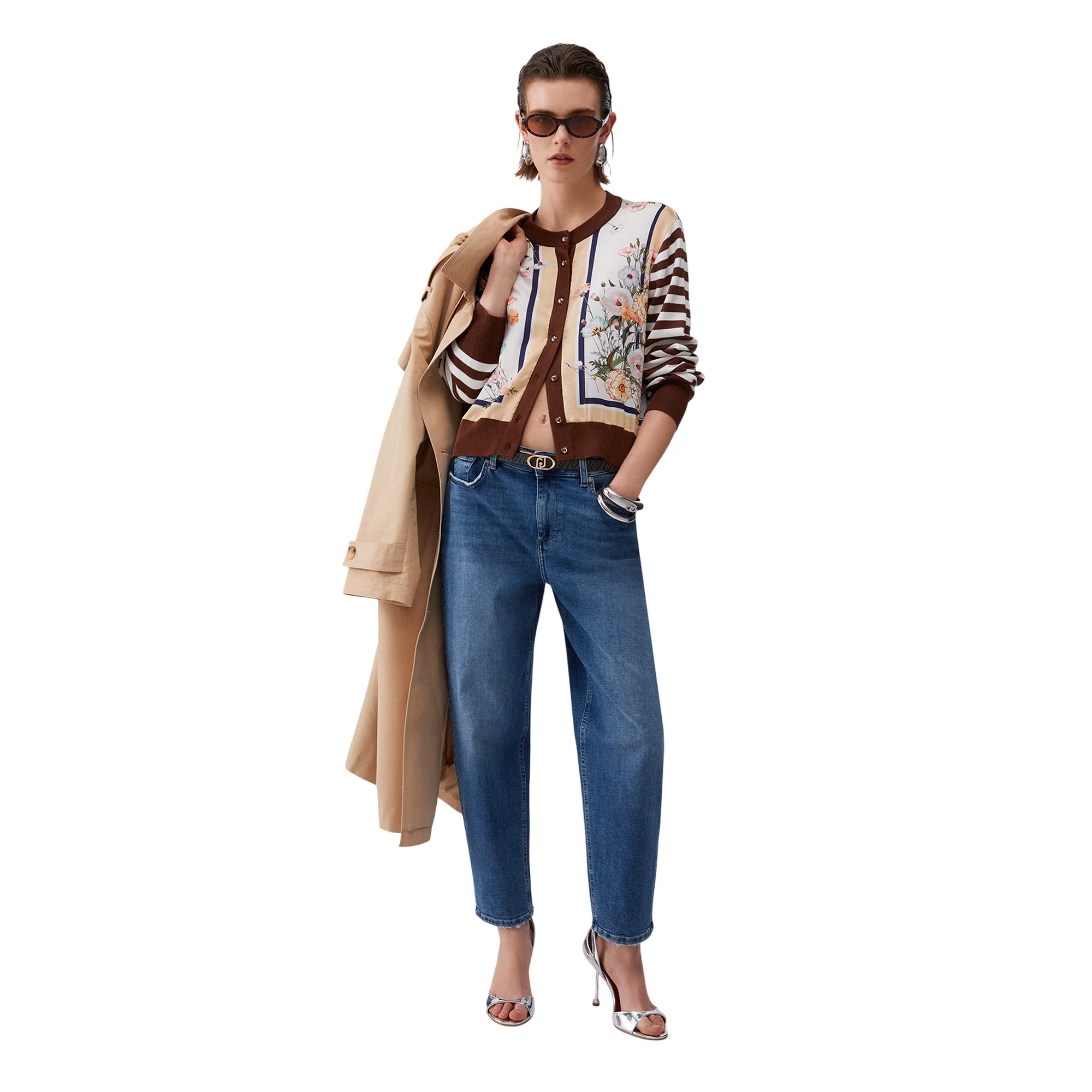 Jeans Boyfriend Donna con orlo affusolato - immagine 8