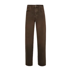 Jeans lurex Donna a vita alta