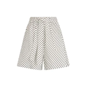 Shorts Donna con stampa a righe