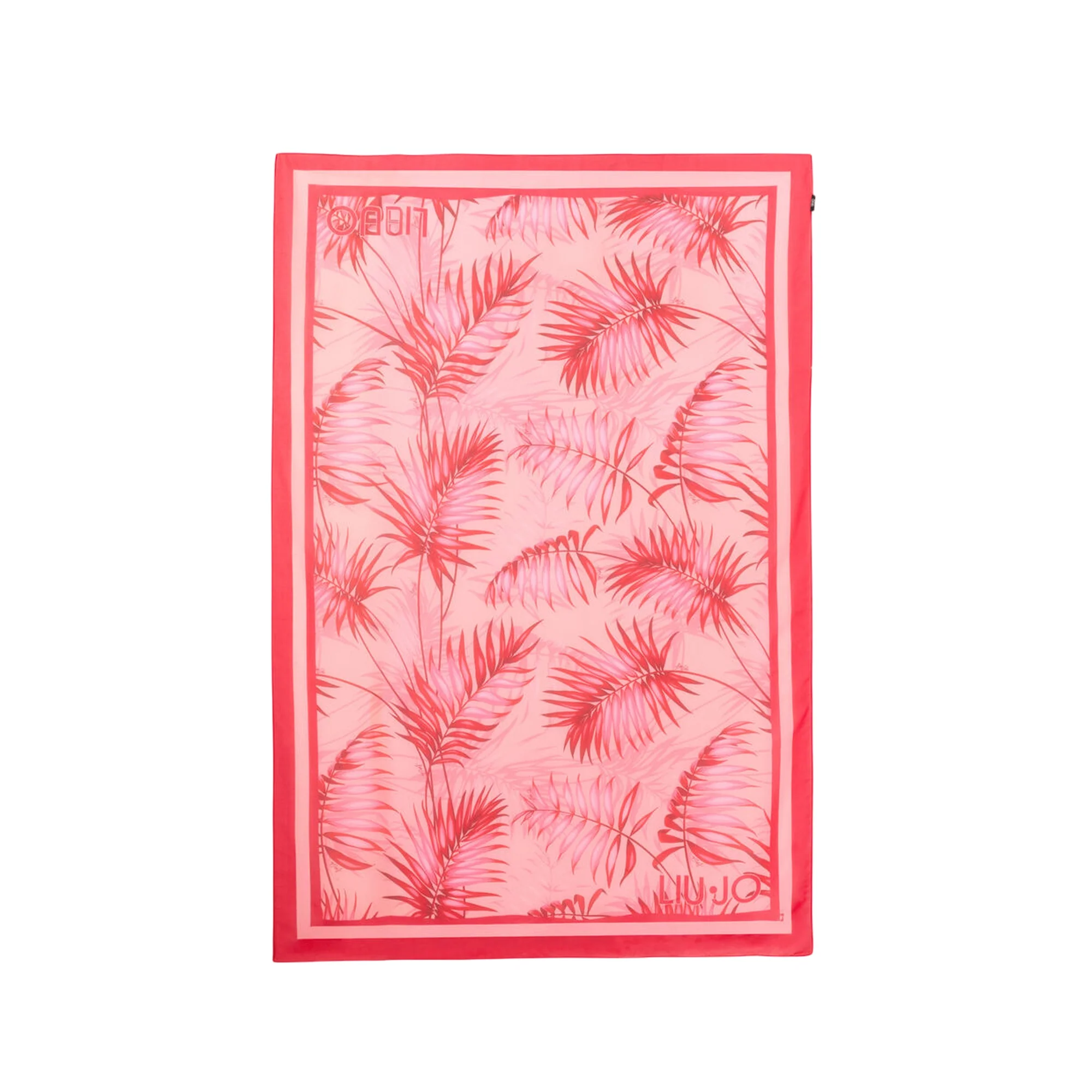 Pareo mare da donna con stampa palme