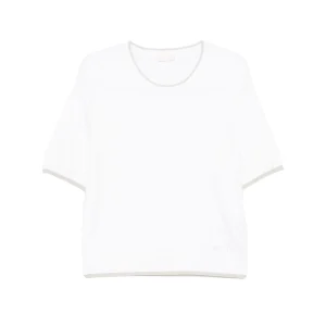 Maglia Donna con maniche a 3/4 Bianco