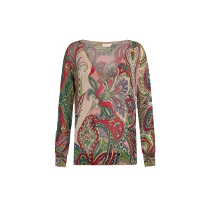 Maglia Donna con stampa foulard