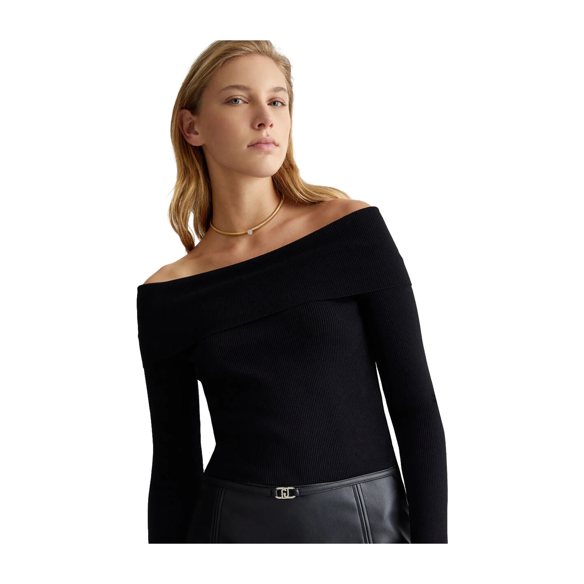 Abito Donna con gonna tessuto spalmato - immagine 6