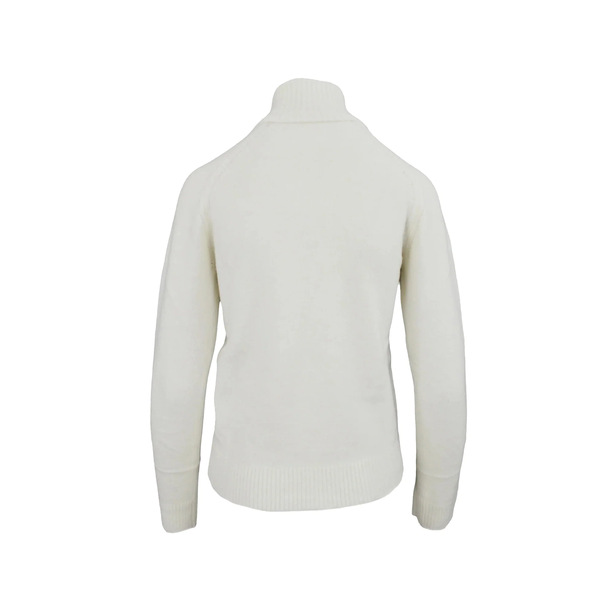 Dolcevita Donna misto lana con logo Bianco - immagine 3