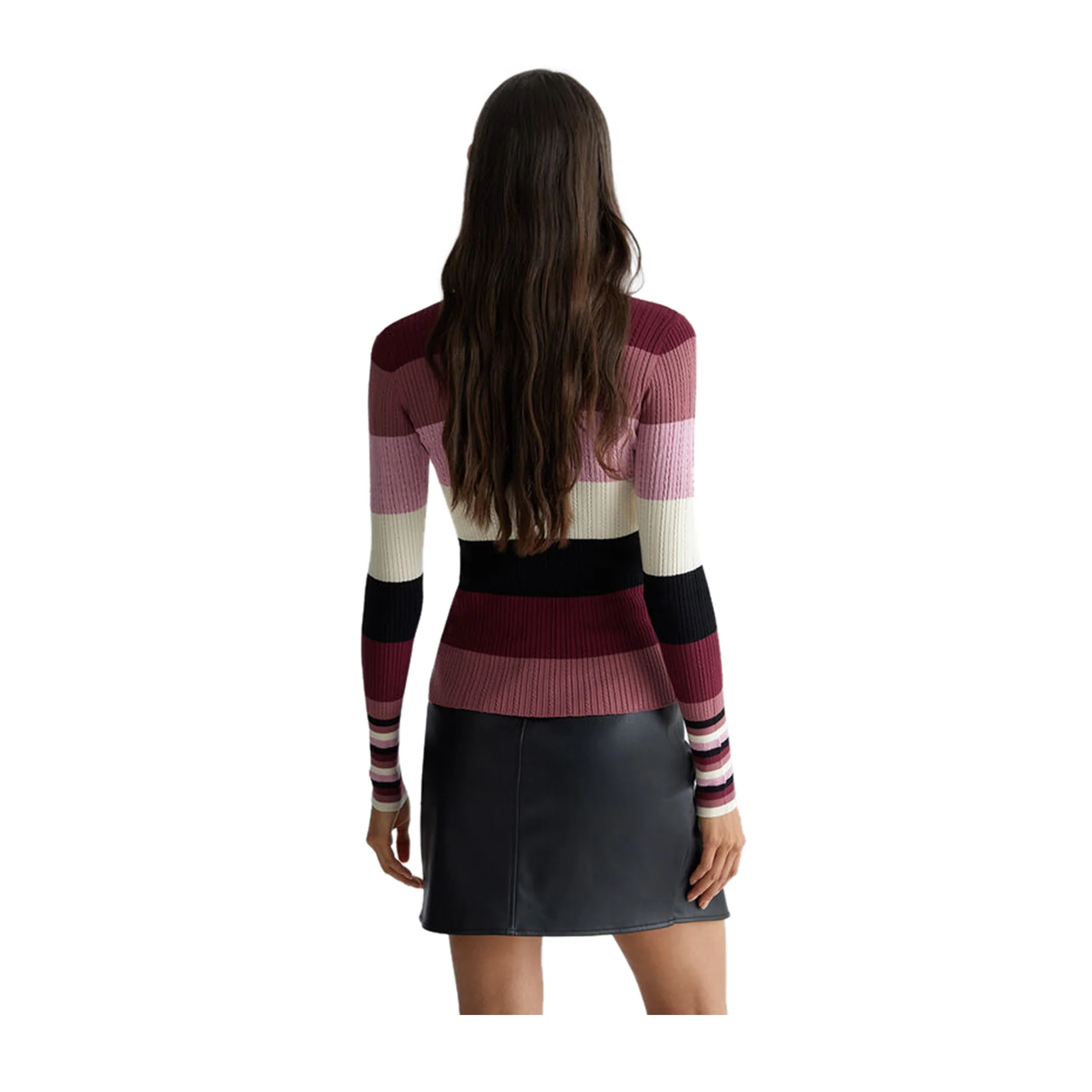 Polo Donna in maglia rigata - immagine 7