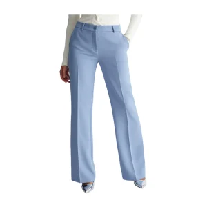 Pantaloni Flare Donna in Crêpe