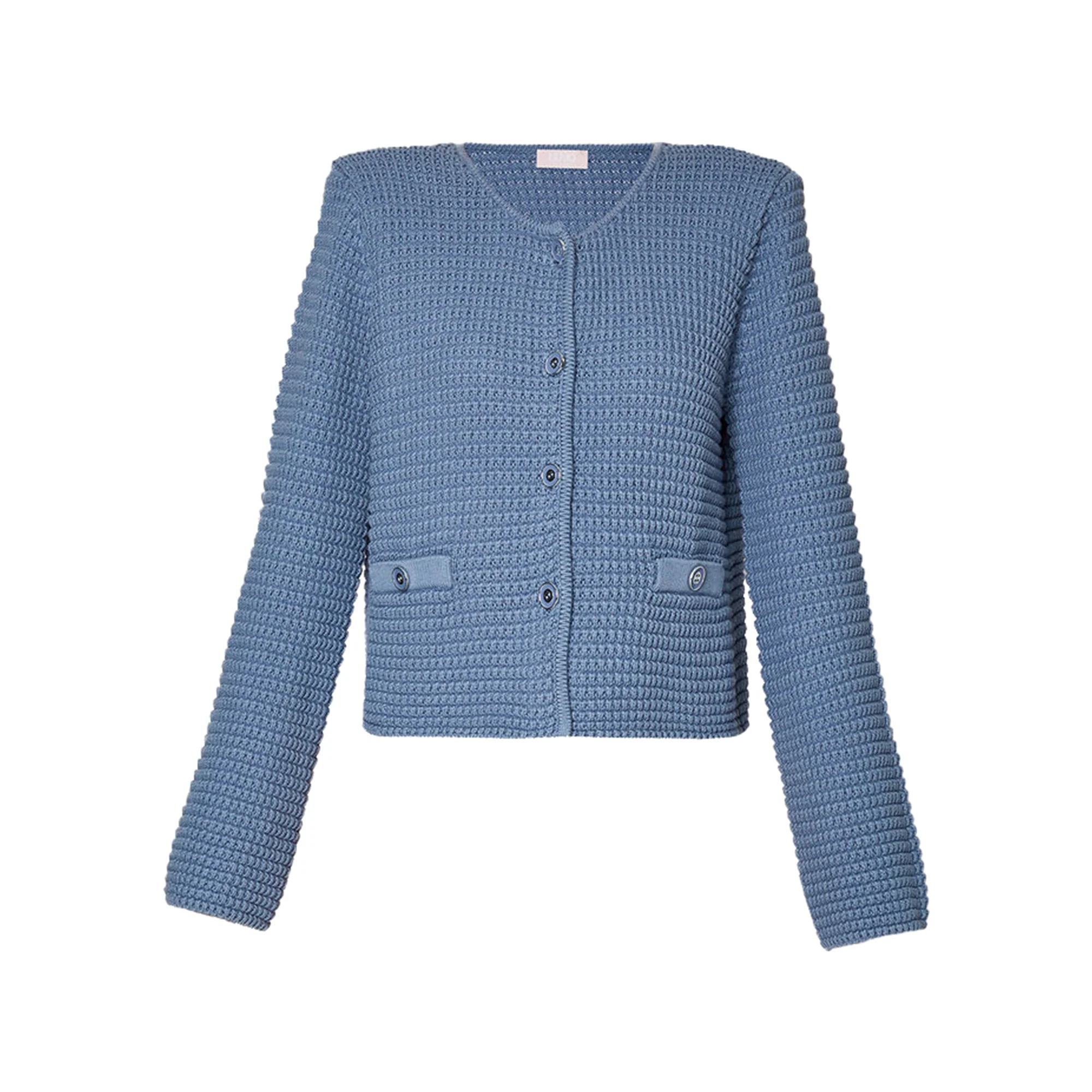 Cardigan Donna in maglia Blu - immagine 2