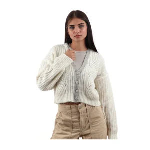 Maglione Donna con apertura a bottoni