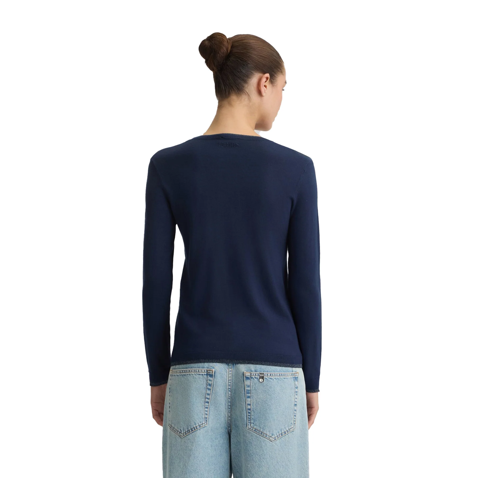 Maglia Blu Liu Jo Better - immagine 4