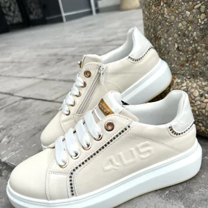 Sneakers 4US PACIOTTI Donna Beige-Bianco 42703