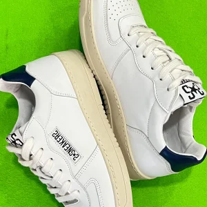 Sneakers 2STAR Uomo Pelle Bianco/Vari Riporti 2SU42