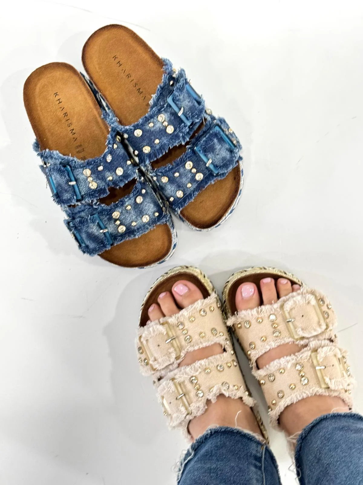 Ciabatta Kharisma Donna Doppia Fibbia 9421 - immagine 4