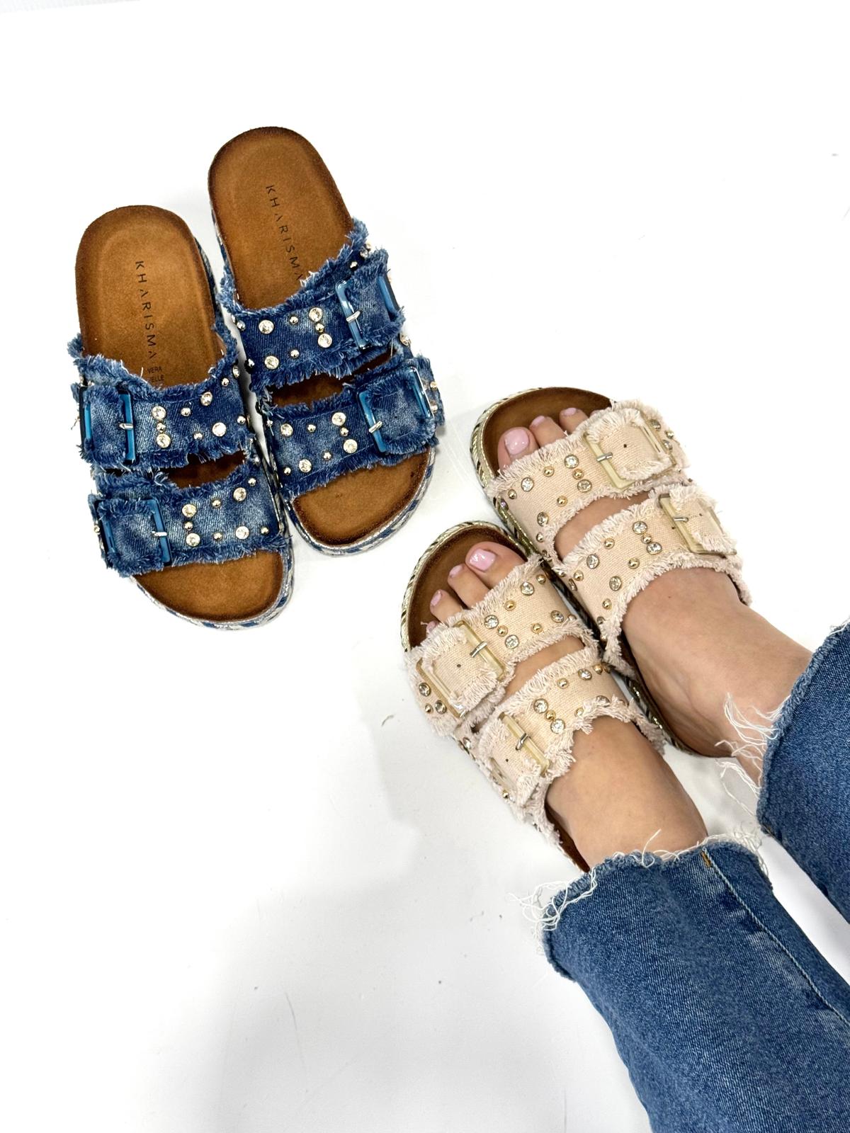 Ciabatta Kharisma Donna Doppia Fibbia 9421 - immagine 3