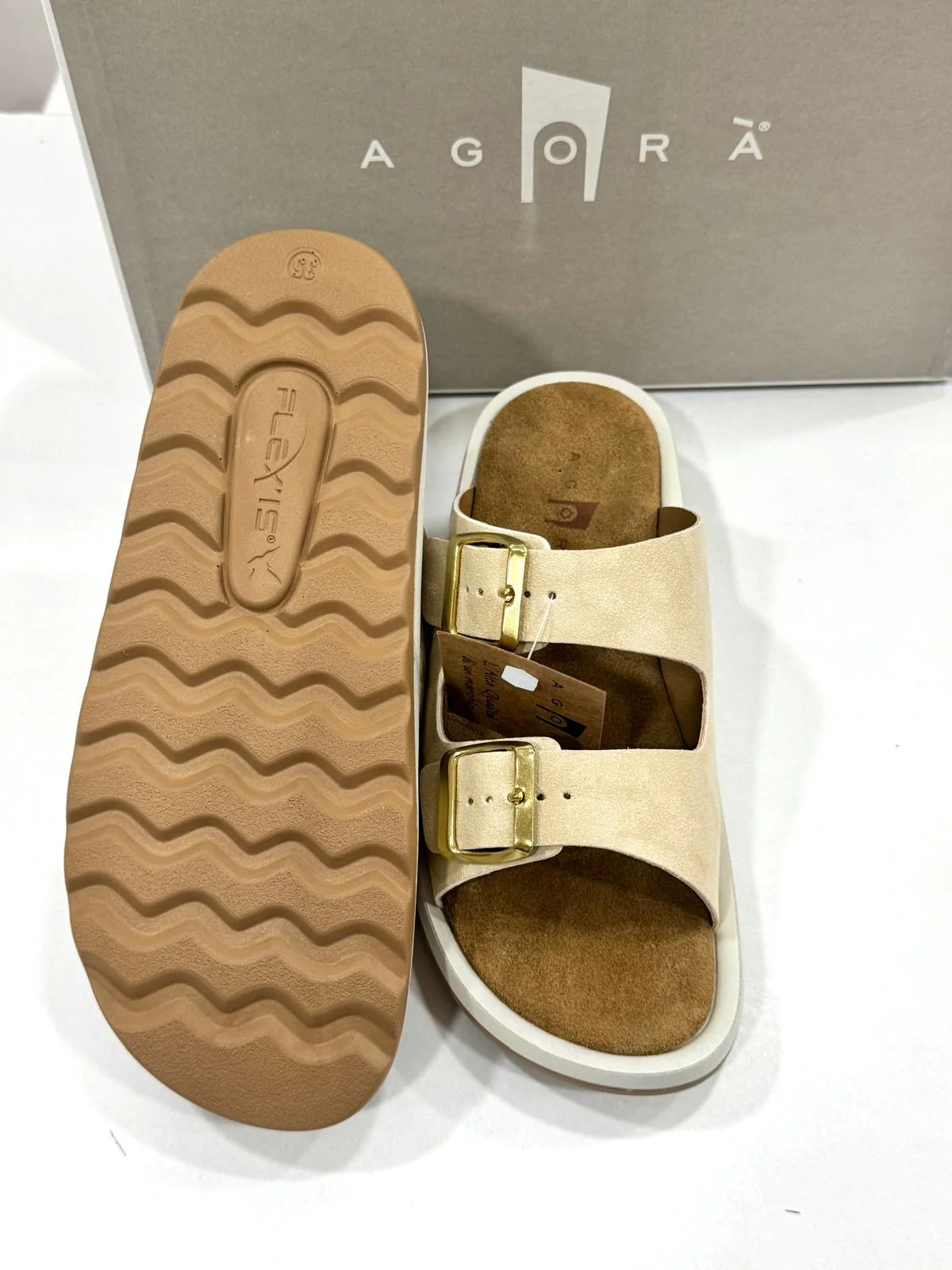 Ciabatta Agora' Donna Doppia Fibbia bd 00/524 - immagine 6