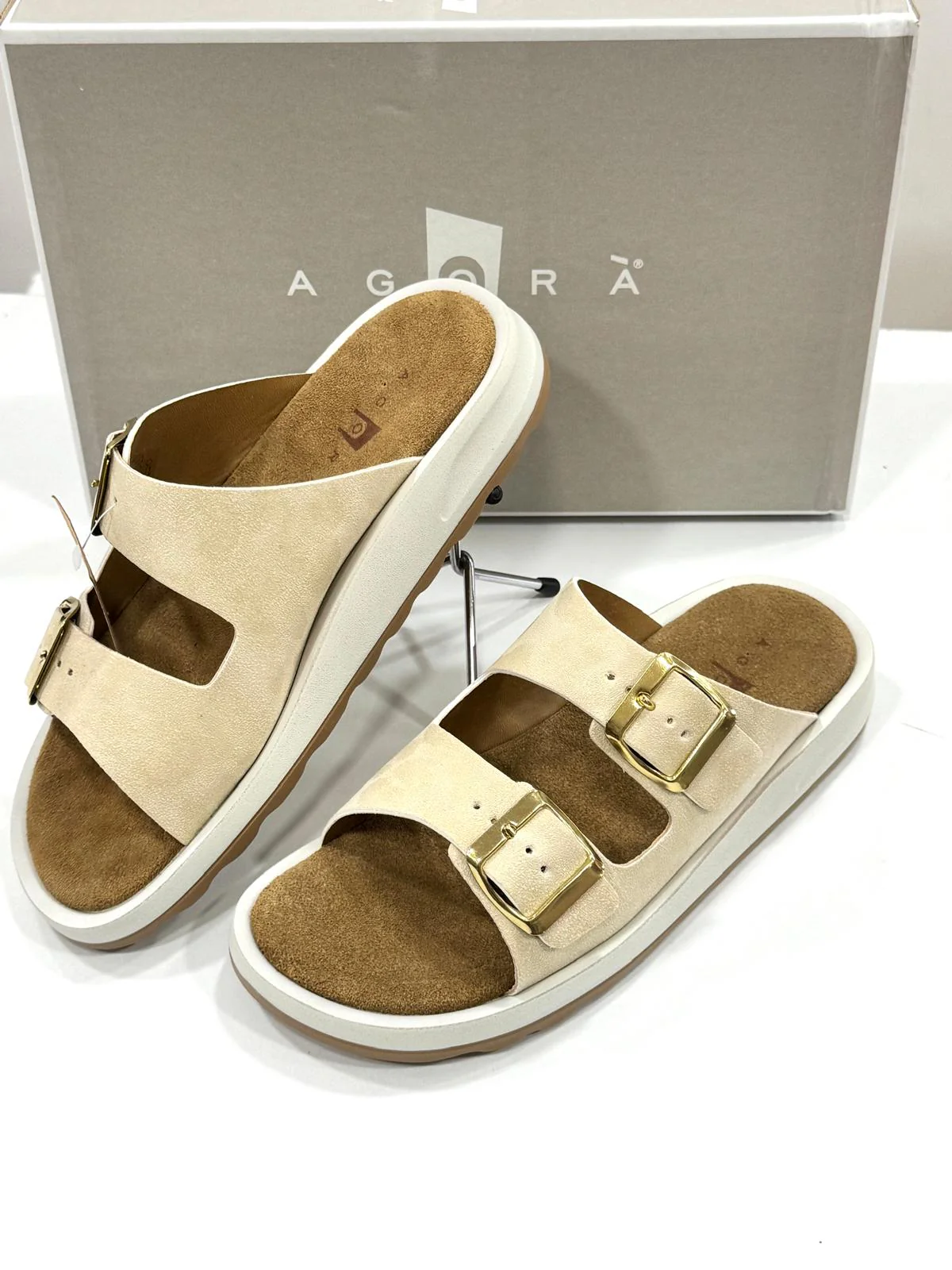 Ciabatta Agora' Donna Doppia Fibbia bd 00/524 - immagine 9
