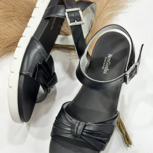 Sandalo Donna Nero Giardini P908221D