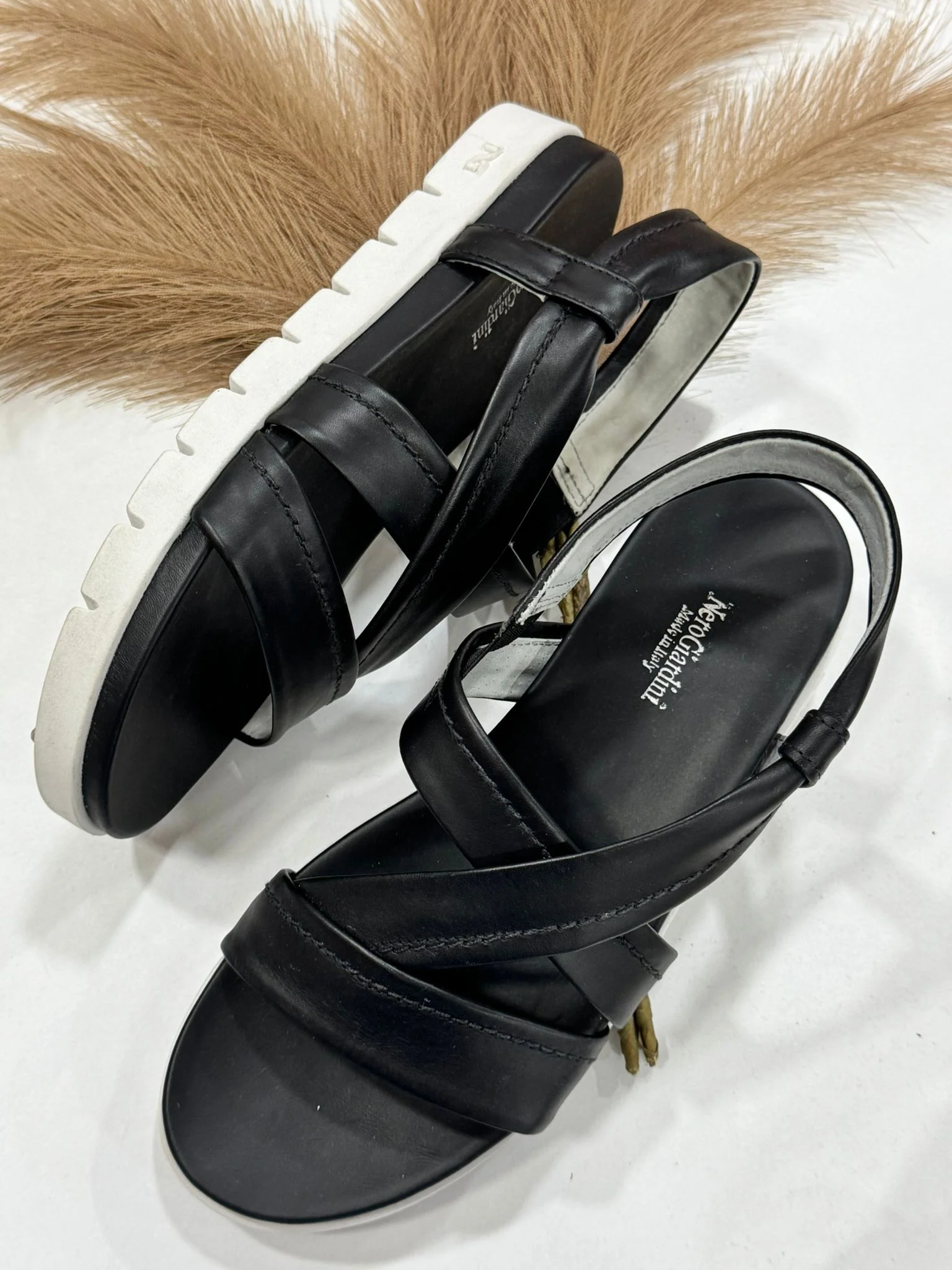 Sandalo Donna Nero Giardini P90822OD - immagine 5