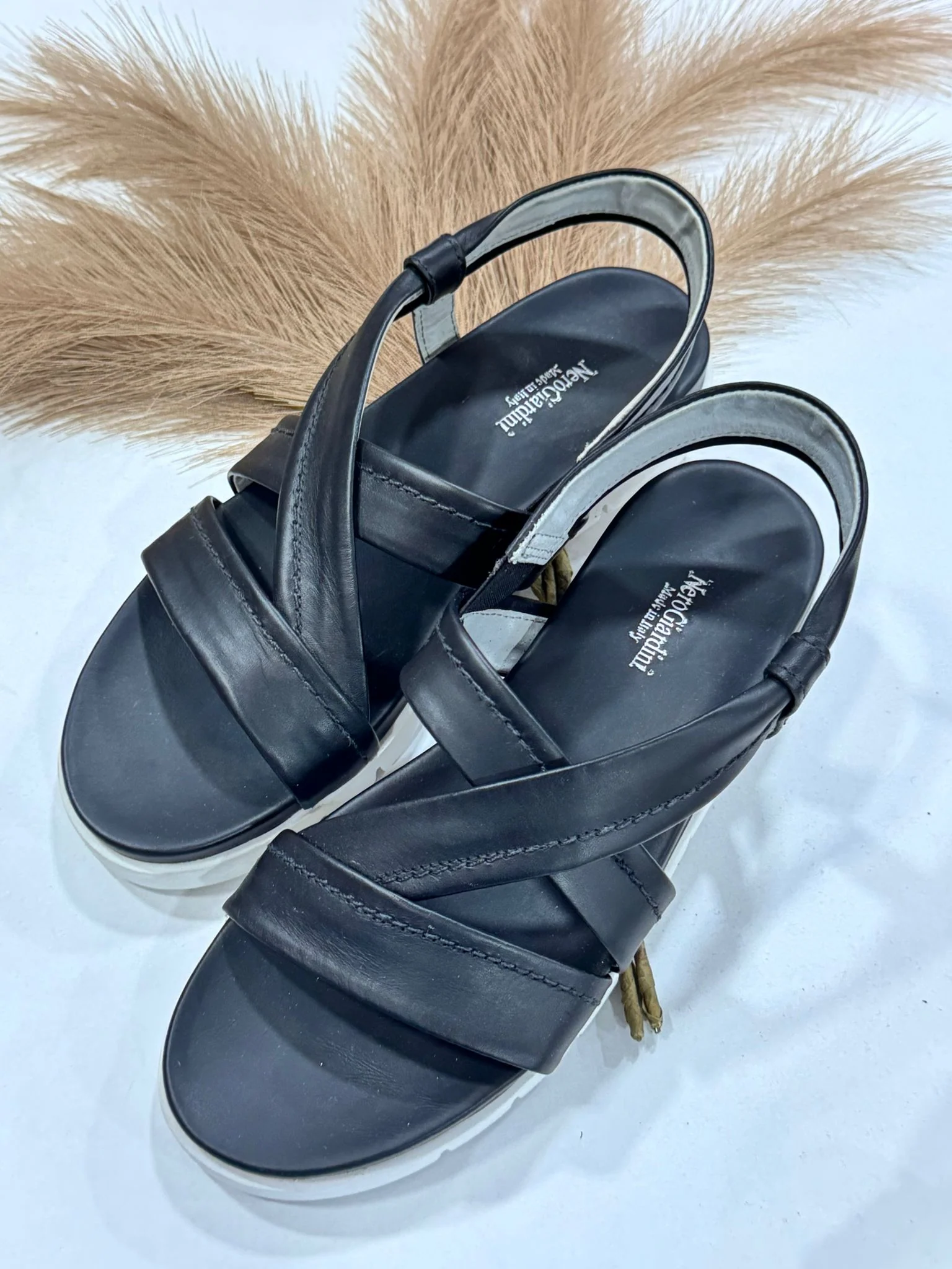 Sandalo Donna Nero Giardini P90822OD - immagine 3