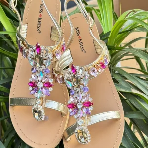 Sandalo Infradito Gioiello Kiss Kriss Donna X930