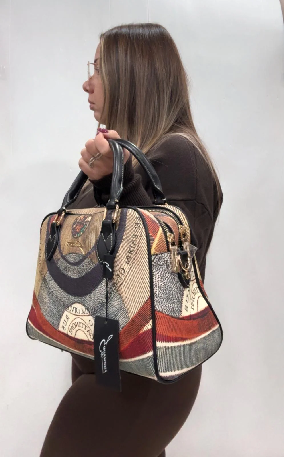 Borsa Gattinoni Planetarium BIGPL6620WPQP26 - immagine 4