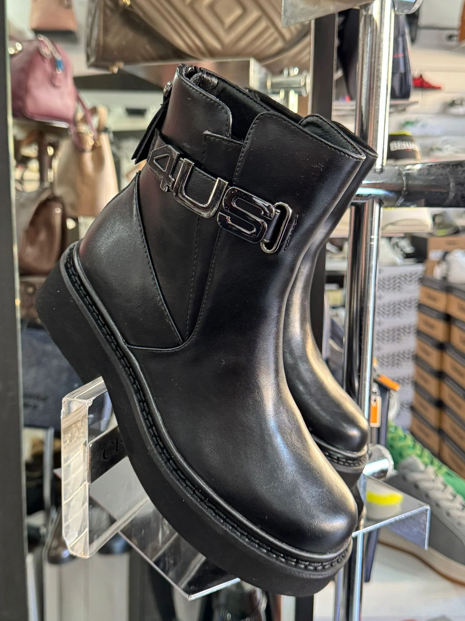 4us by Cesare Paciotti black 4us007 - immagine 5