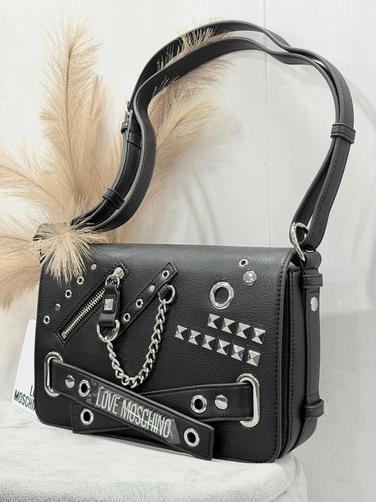 Borsa Moschino Donna Nero JC4035PP1HLO000A - immagine 3