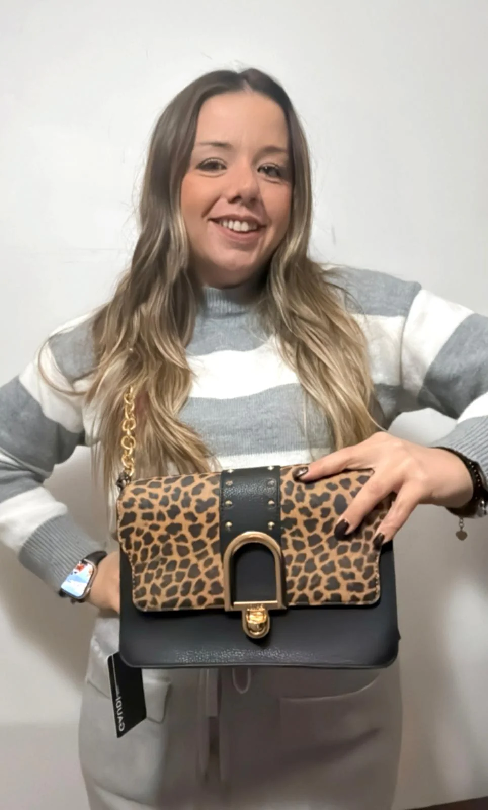 Borsa Gaudì In similpelle con patta V2AI-11 - immagine 7