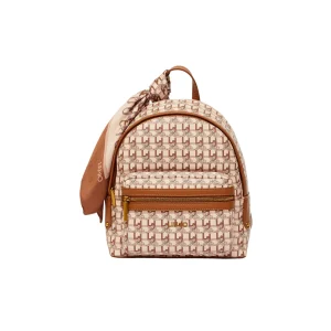 Zaino Donna con motivo logo e foulard