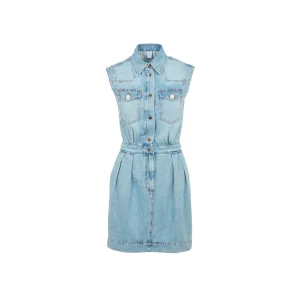 Abito Donna corto in Jeans