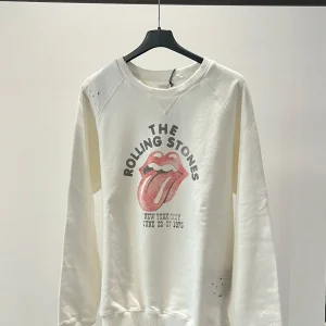 SOX IN THE BOX - FELPA GIROCOLLO THE ROLLING STONES PANNA