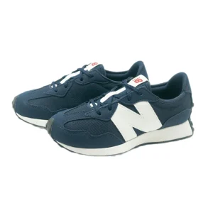 NEW BALANCE - NEW BALANCE 327 KIDS BLU LACCIO