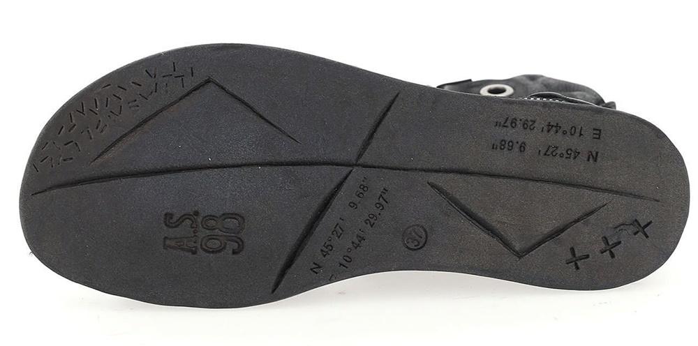 Sandali A.S. 98 donna Pola21 A65004 neri PE22 - immagine 4