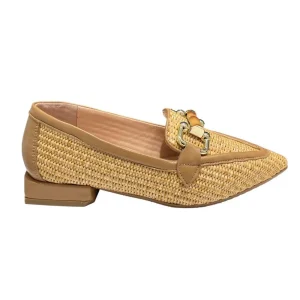 Mocassini Lorenzo Mari donna Giglio 1 naturale