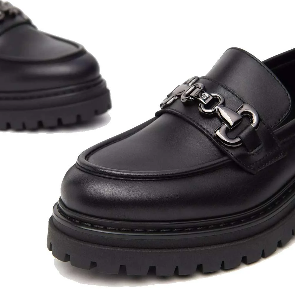 Mocassini NeroGiardini donna I411410D neri - immagine 4