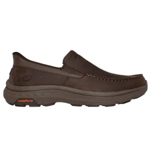 Mocassini Skechers uomo 205587 marroni
