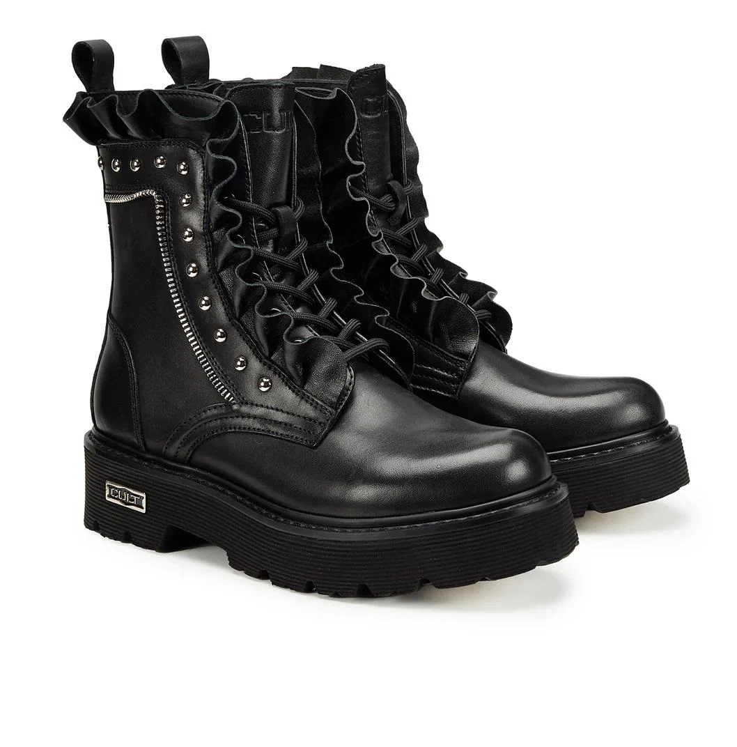 Anfibi cult donna slash 4347 pelle a25 - immagine 4