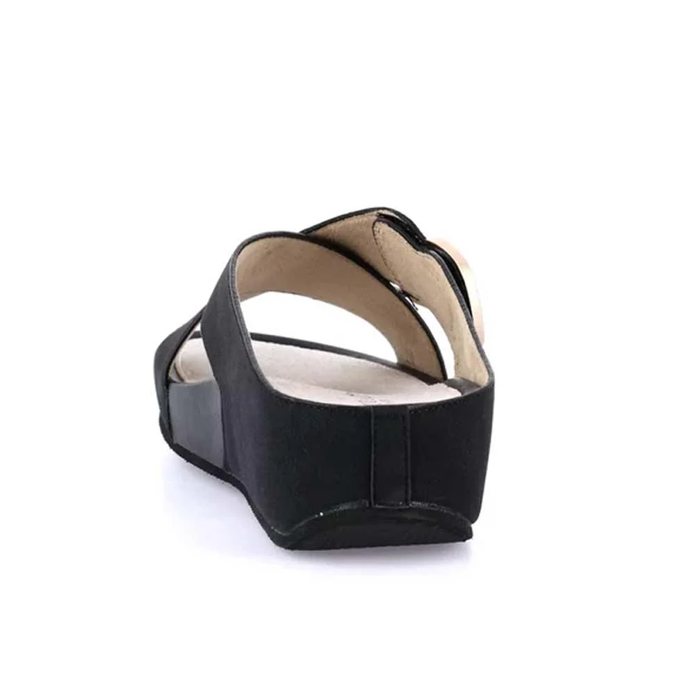 Ciabatte donna Grunland Dira nere - immagine 4