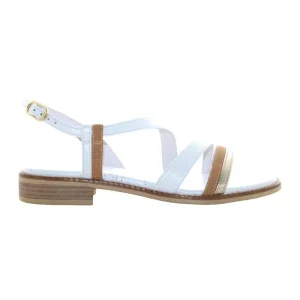 Sandali NeroGiardini donna E513421D platino