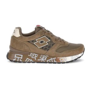 sneakers lotto uomo tokyo ginza 223152 brown A25